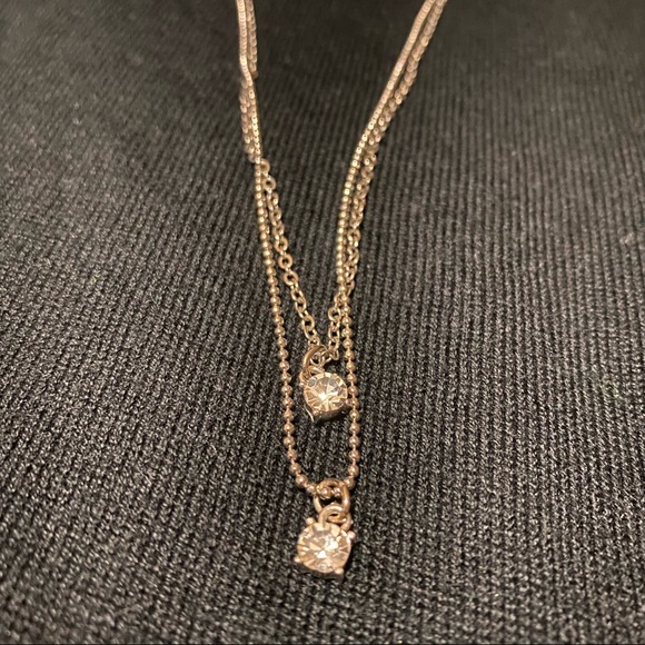 Fashion 2 layered necklace - Picture 2 of 6